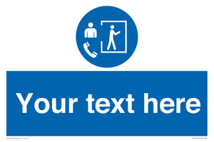 Custom Mandatory: Entry only with supervisor outside